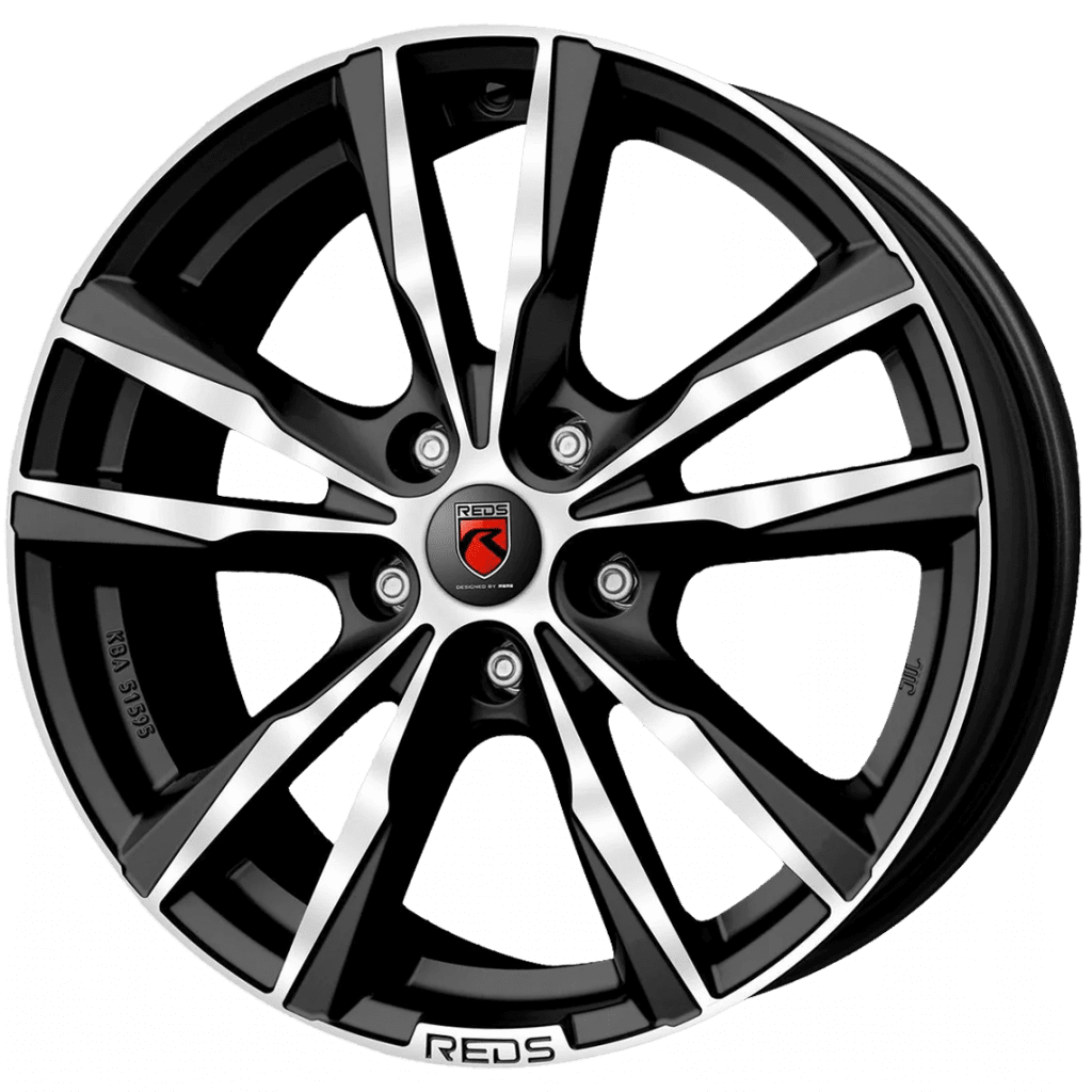 5x112 18x8 ET48 Reds K2 MBFP 72.3
